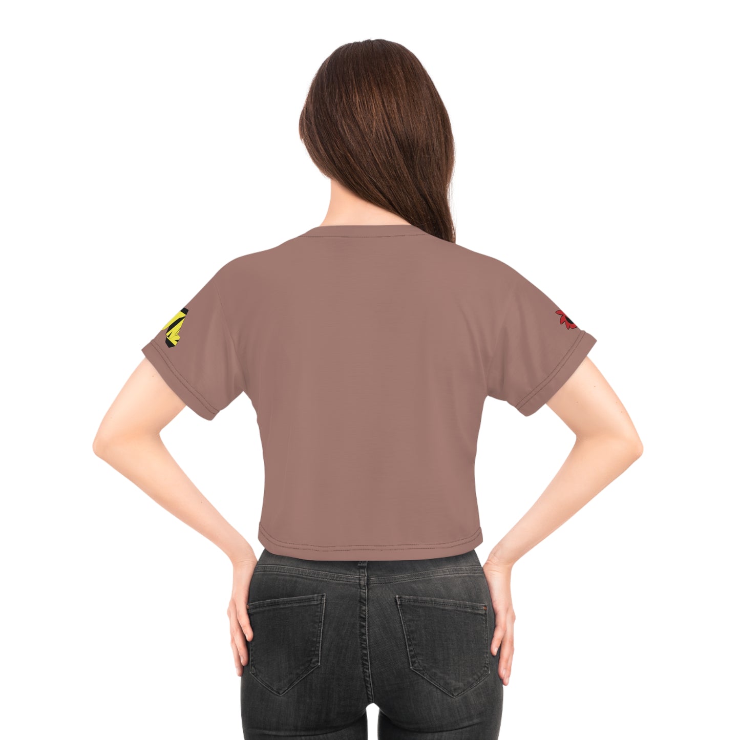 Crop Tee - Rainbow
