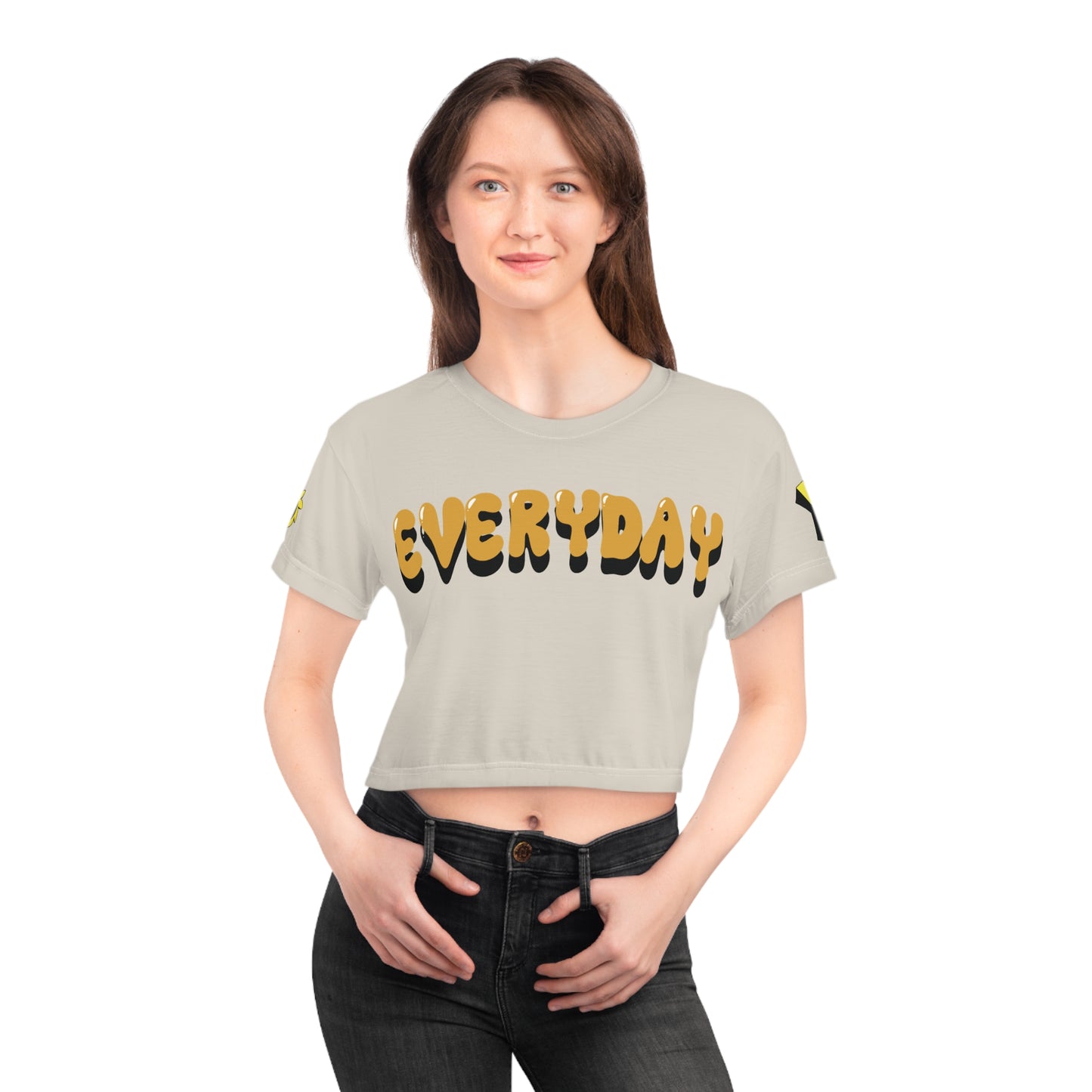 Crop Tee - Yinz