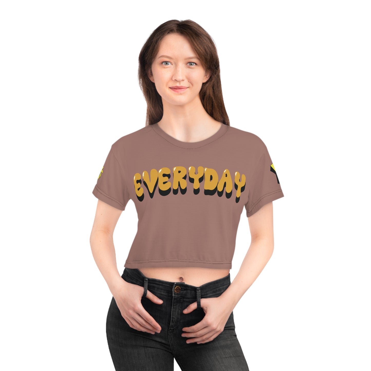 Crop Tee - Yinz
