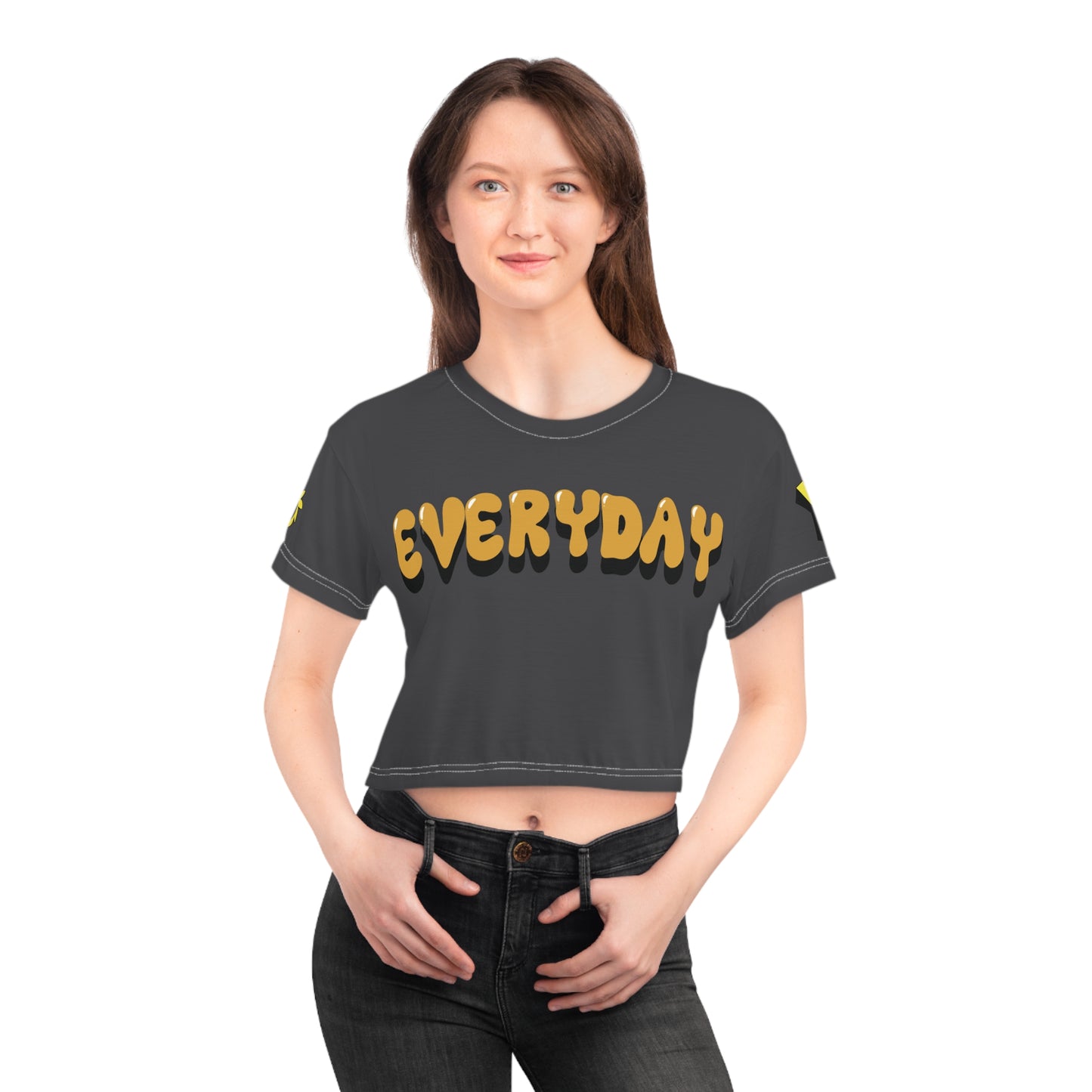 Crop Tee - Yinz